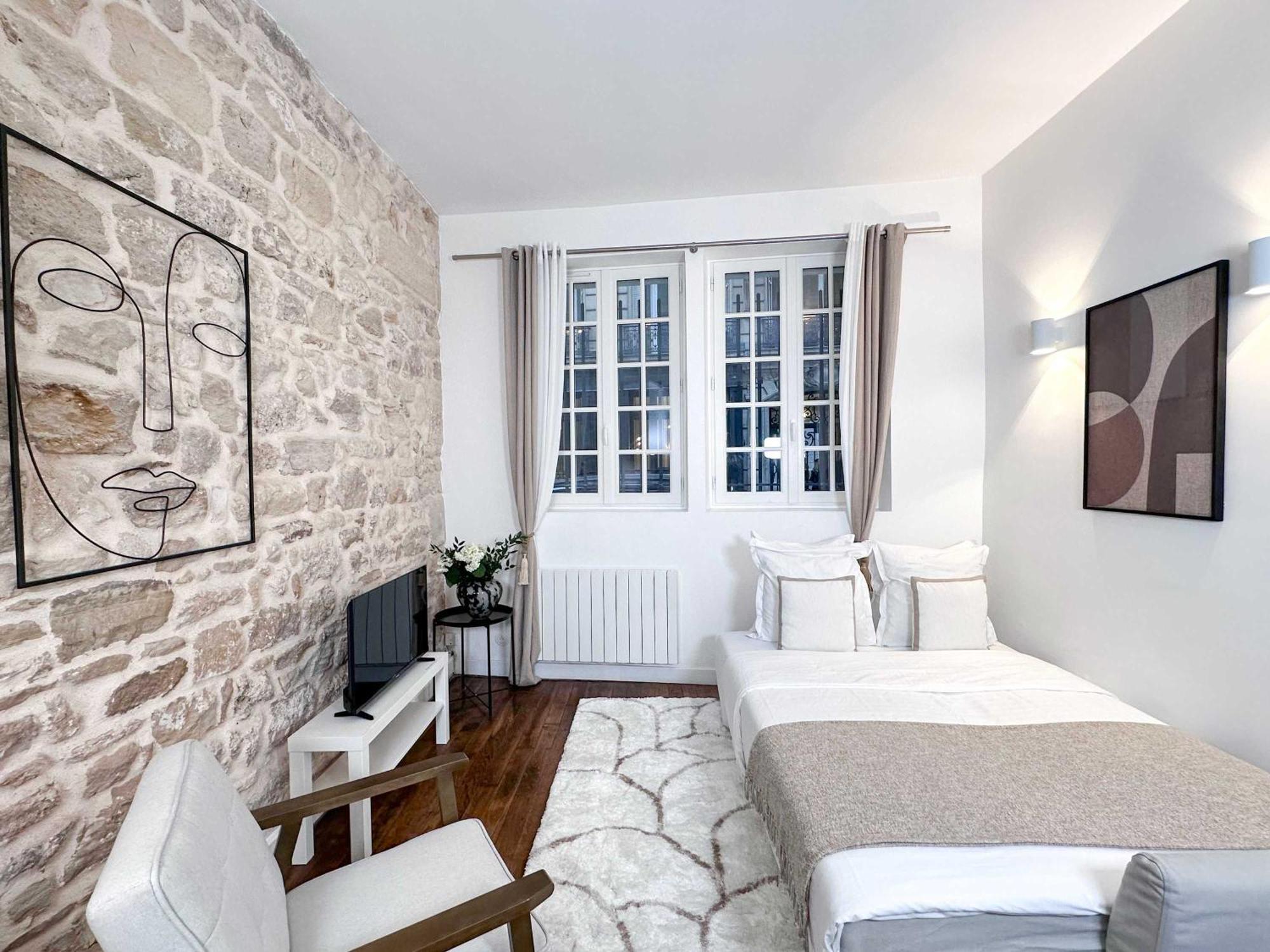 Stylish Studio In Le Marais Paris Exterior photo